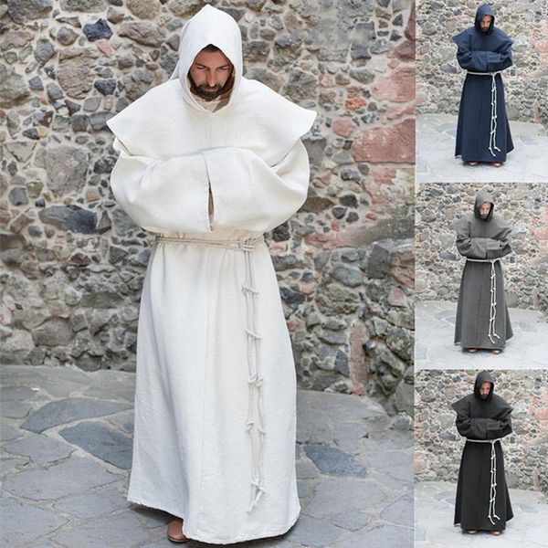 ethnic clothing men fashion vintage muslim clothes solid color floor length hoodies coat thobe for party cosplay costume plus size, Red
ethnic clothing men fashion vintage muslim clothes solid color floor length hoodies coat thobe for party cosplay costume plus size, Red