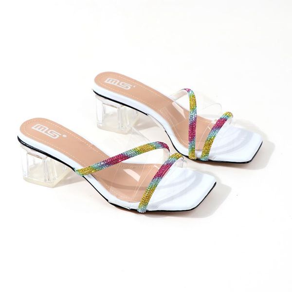 slippers shoes square toe soft women heels pantofle med glitter slides block comfort high 2021 summer jelly fabric rubber pu cry, Black
slippers shoes square toe soft women heels pantofle med glitter slides block comfort high 2021 summer jelly fabric rubber pu cry, Black