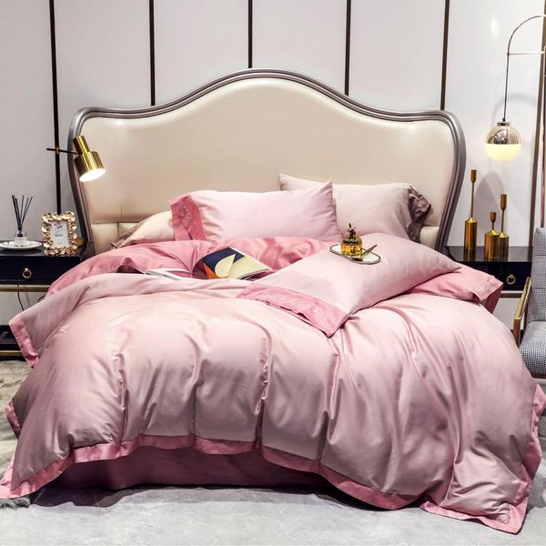 bedding sets luxury rose powder satin cotton set duvet cover bed linen pillowcases fitted sheet home textile king
bedding sets luxury rose powder satin cotton set duvet cover bed linen pillowcases fitted sheet home textile king