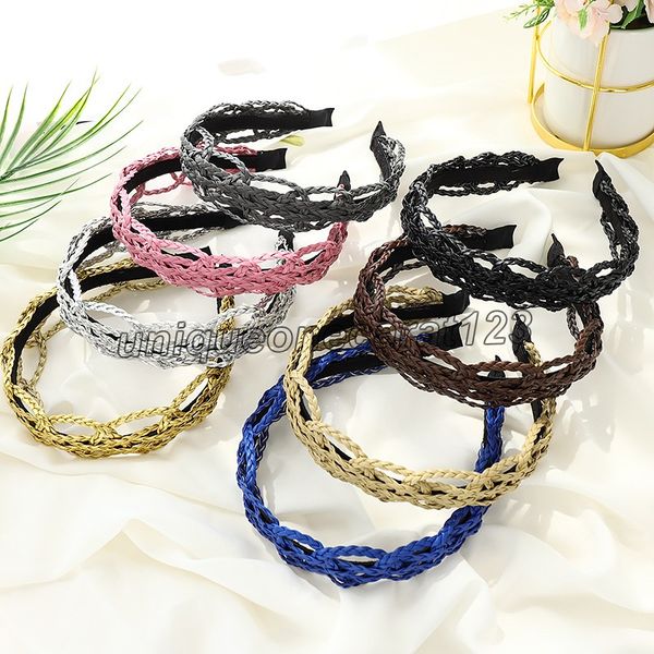 2021 vintage braided headbands bezel hairband women hair accessories girls hoop headband opaska do wlosow bandeau femme diademas, Silver
2021 vintage braided headbands bezel hairband women hair accessories girls hoop headband opaska do wlosow bandeau femme diademas, Silver
