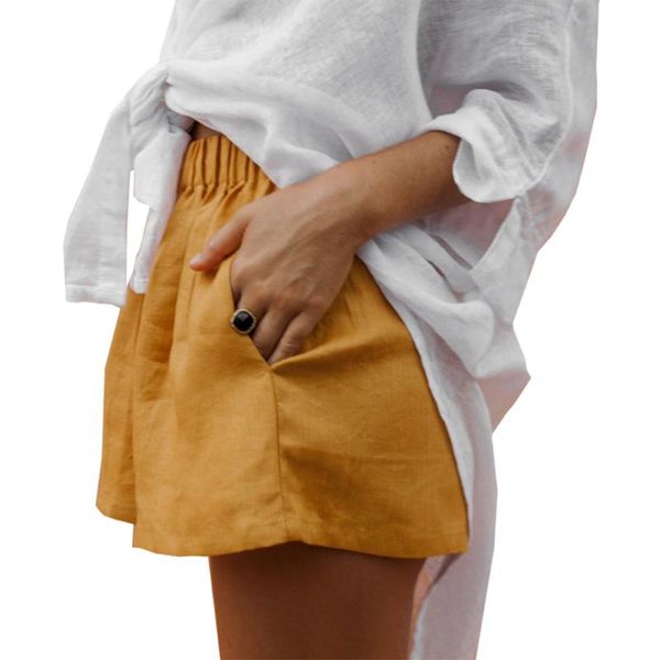 women's shorts fashion women summer holiday beach solid loose gym workout casual sports waistband, White;black
women's shorts fashion women summer holiday beach solid loose gym workout casual sports waistband, White;black