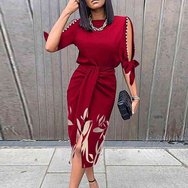 hollow out tie-up half sleeve lady dress elegant o neck draped slit long dress fashion retro print women party, Black;gray
hollow out tie-up half sleeve lady dress elegant o neck draped slit long dress fashion retro print women party, Black;gray