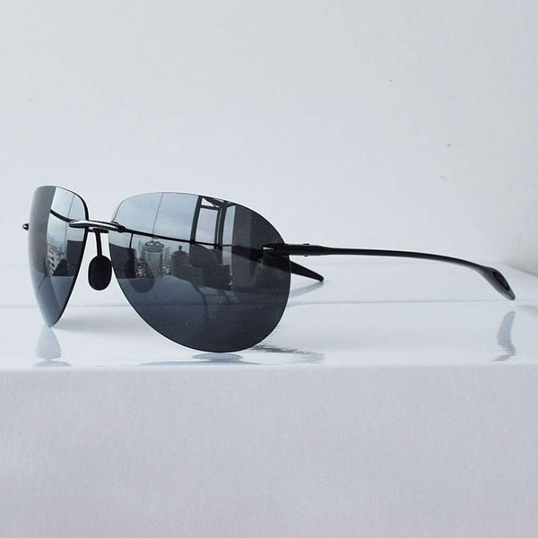 polarized tr90 men aeronautics sunglasses for man 10g ultra light anti-glare driving eyewear, Black
polarized tr90 men aeronautics sunglasses for man 10g ultra light anti-glare driving eyewear, Black