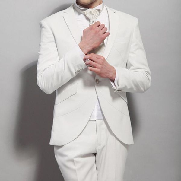 men's suits & blazers white slim fit casual men for wedding 2 piece custom groom tuxedo with notched lapel man fashion costume jacket p, White;black
men's suits & blazers white slim fit casual men for wedding 2 piece custom groom tuxedo with notched lapel man fashion costume jacket p, White;black