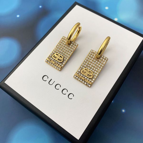 special offer 70% off luxury jewelry 2021 new letter women's brass material old fashion small exaggerated earrings, Golden;silver
special offer 70% off luxury jewelry 2021 new letter women's brass material old fashion small exaggerated earrings, Golden;silver