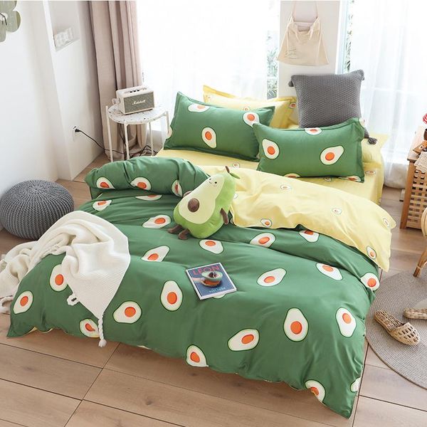 bedding sets avocado 3/4pcs set 240x220 king size fruit printed duvet cover with pillowcase bed linen sheets bedclothes
bedding sets avocado 3/4pcs set 240x220 king size fruit printed duvet cover with pillowcase bed linen sheets bedclothes