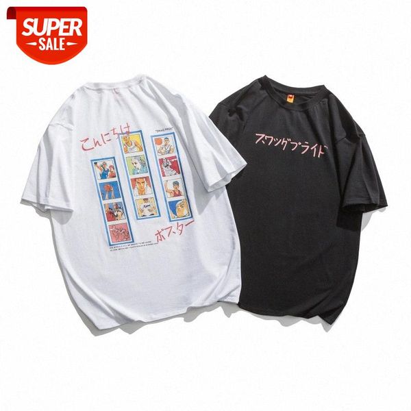 mansclot anime print round neck half sleeve men's short t-shirt couple #mf4z, White;black
mansclot anime print round neck half sleeve men's short t-shirt couple #mf4z, White;black