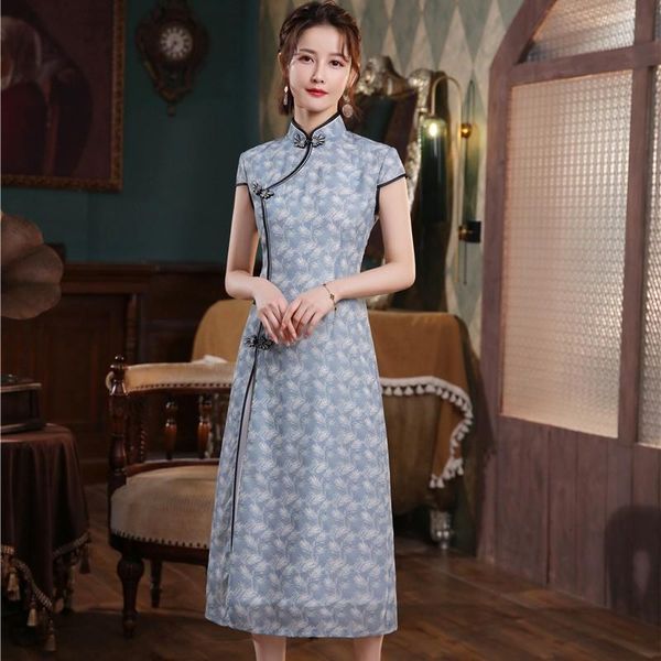 blue elegant print improved cheongsam women summer chinese oriental dresses exquisite handmade button novelty a-line qipao dress ethnic clot, Red
blue elegant print improved cheongsam women summer chinese oriental dresses exquisite handmade button novelty a-line qipao dress ethnic clot, Red