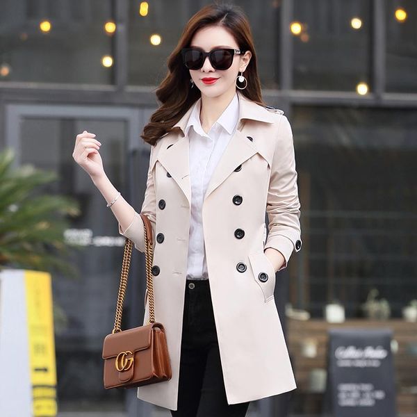 women's trench coats maxi 6xl 5xl autumn high fashion brand woman classic double breasted coat waterproof raincoat business outerwear, Tan;black
women's trench coats maxi 6xl 5xl autumn high fashion brand woman classic double breasted coat waterproof raincoat business outerwear, Tan;black
