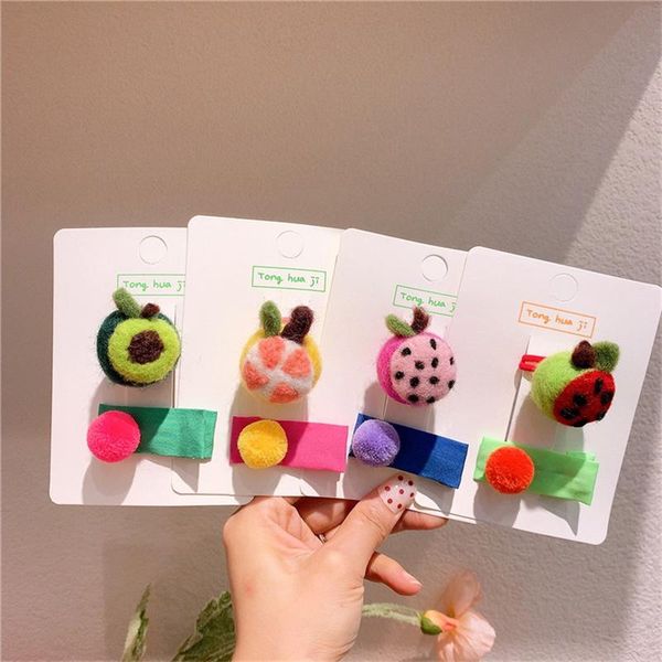 hair accessories girls felt fruit ring rubber band baby plush ball hairpin headdress ties for children fashion, Slivery;white
hair accessories girls felt fruit ring rubber band baby plush ball hairpin headdress ties for children fashion, Slivery;white