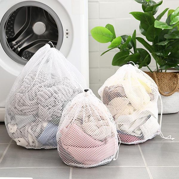 drawstring large size washing laundry bag clothing care foldable protection net underwear bra socks machine clothes bags
drawstring large size washing laundry bag clothing care foldable protection net underwear bra socks machine clothes bags