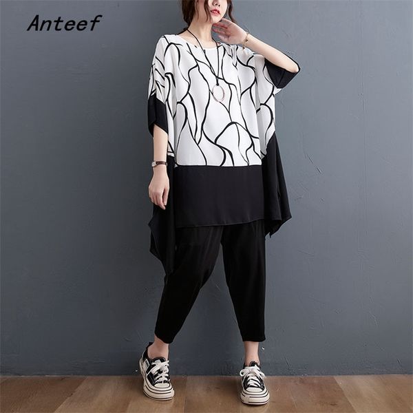 short sleeve chiffon vintage plus size casual loose summer tee t shirt women t-shirt ladies tshirt streetwear clothing 210517, White
short sleeve chiffon vintage plus size casual loose summer tee t shirt women t-shirt ladies tshirt streetwear clothing 210517, White
