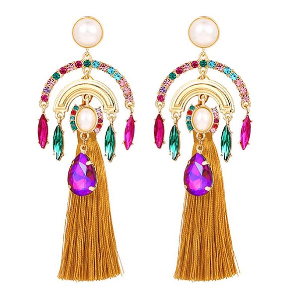 dangle & chandelier zhini bohemian earring long tassel earrings for women luxury colorful crystal water drop statement jewelry 2021, Silver
dangle & chandelier zhini bohemian earring long tassel earrings for women luxury colorful crystal water drop statement jewelry 2021, Silver