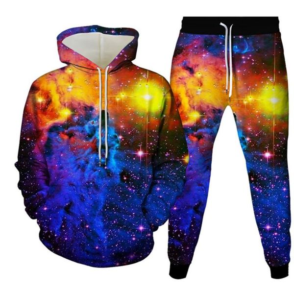 men's tracksuits men hoodie+trousers brand autumn spring tracksuit 2pcset women harajuku universe galaxy planet 3d print clothes suit s, Gray
men's tracksuits men hoodie+trousers brand autumn spring tracksuit 2pcset women harajuku universe galaxy planet 3d print clothes suit s, Gray