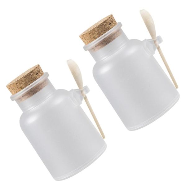 storage bottles & jars 2 sets bath salt cork bottle with spoon frosted seal jar(500g)
storage bottles & jars 2 sets bath salt cork bottle with spoon frosted seal jar(500g)