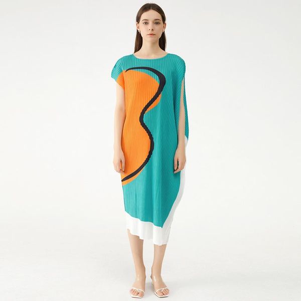party dresses superaen 2021 summer round neck bat sleeve loose temperament fashion geometric print casual long dress women, White;black
party dresses superaen 2021 summer round neck bat sleeve loose temperament fashion geometric print casual long dress women, White;black