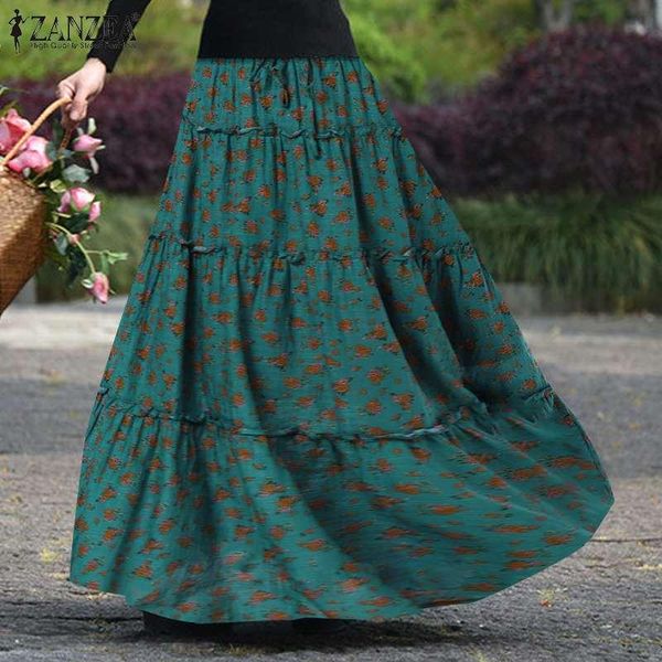 skirts vintage high waist ruffles bohemian long women summer floral printed skirt zanzea faldas saia holiday jupe, Black
skirts vintage high waist ruffles bohemian long women summer floral printed skirt zanzea faldas saia holiday jupe, Black