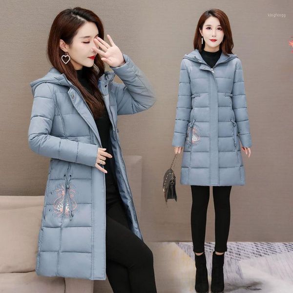 women's down & parkas ethnic style cotton-padded jacket women 2021 autumn winter embroidered long plus size loose cotton coat manteau f, Black
women's down & parkas ethnic style cotton-padded jacket women 2021 autumn winter embroidered long plus size loose cotton coat manteau f, Black