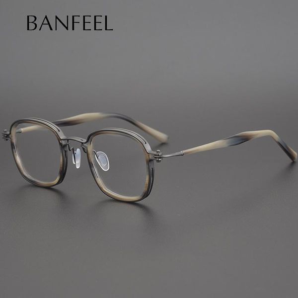 fashion sunglasses frames pure titanium glasses frame acetate men square optical prescription eyeglasses women hand made japanese retro eyew, Black
fashion sunglasses frames pure titanium glasses frame acetate men square optical prescription eyeglasses women hand made japanese retro eyew, Black
