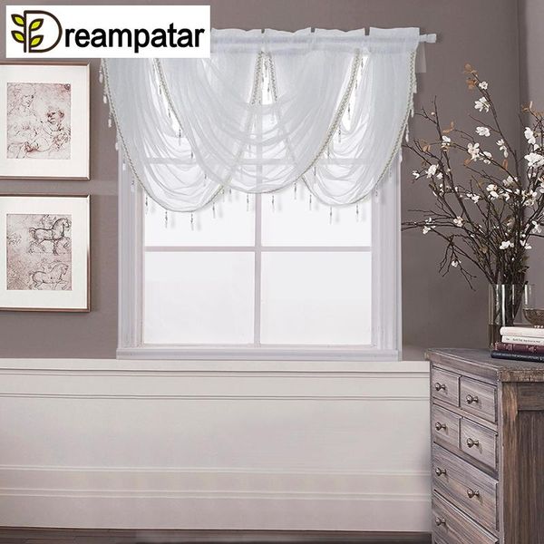 curtain & drapes white color short kitchen luxury valance for window door with beads tassel shiny sliver striped cortinas ml16a
curtain & drapes white color short kitchen luxury valance for window door with beads tassel shiny sliver striped cortinas ml16a