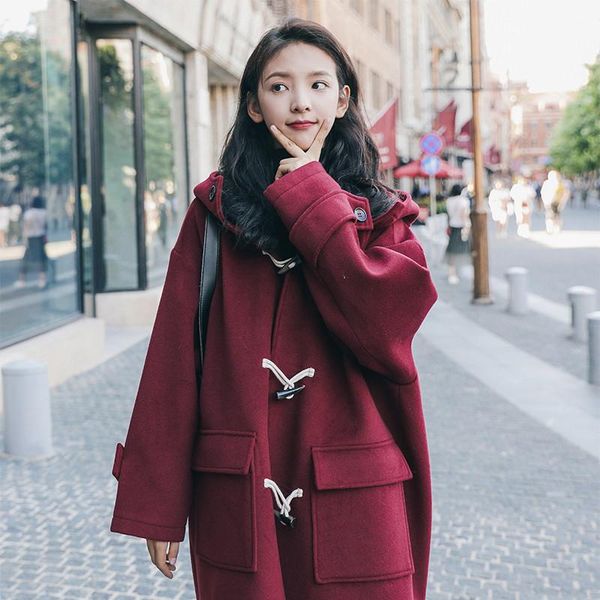 women's wool & blends woolen coat women long fashion luxury coats jackets winter jacket for kobieta kurtkaclothing be50nz, Black
women's wool & blends woolen coat women long fashion luxury coats jackets winter jacket for kobieta kurtkaclothing be50nz, Black