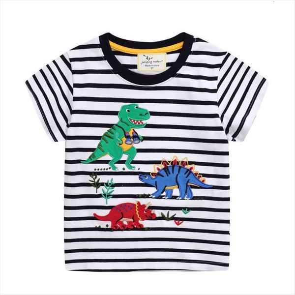 dinosaurs embroidery cotton summer boys fashion stripe animals baby t shirts kids tees clothing, Blue
dinosaurs embroidery cotton summer boys fashion stripe animals baby t shirts kids tees clothing, Blue