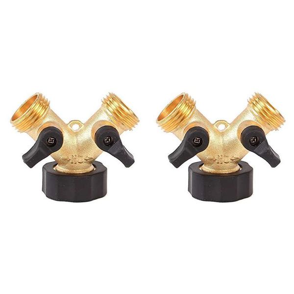 solid brass body backyard 2 way y valve garden hose connector splitter adapter with comfort grip (2 way) watering equipments
solid brass body backyard 2 way y valve garden hose connector splitter adapter with comfort grip (2 way) watering equipments