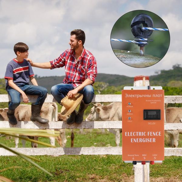 fencing, trellis & gates 5/10/20/40km electric alarm fence livestock 220v charger high voltage pulse controller with decibel
fencing, trellis & gates 5/10/20/40km electric alarm fence livestock 220v charger high voltage pulse controller with decibel