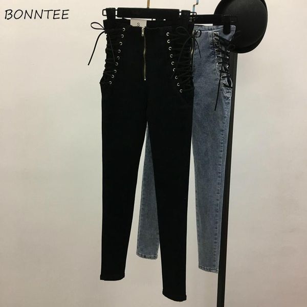 jeans women vintage high waist skinny elegant womens trousers denim all-match daily females clothing pencil lace-up ulzzang women's, Blue
jeans women vintage high waist skinny elegant womens trousers denim all-match daily females clothing pencil lace-up ulzzang women's, Blue