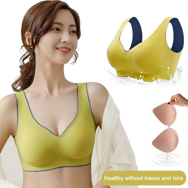 bras thai latex underwear women thin no steel ring ultra-light gather sports vest sleep bra 6 colors available, Red;black
bras thai latex underwear women thin no steel ring ultra-light gather sports vest sleep bra 6 colors available, Red;black