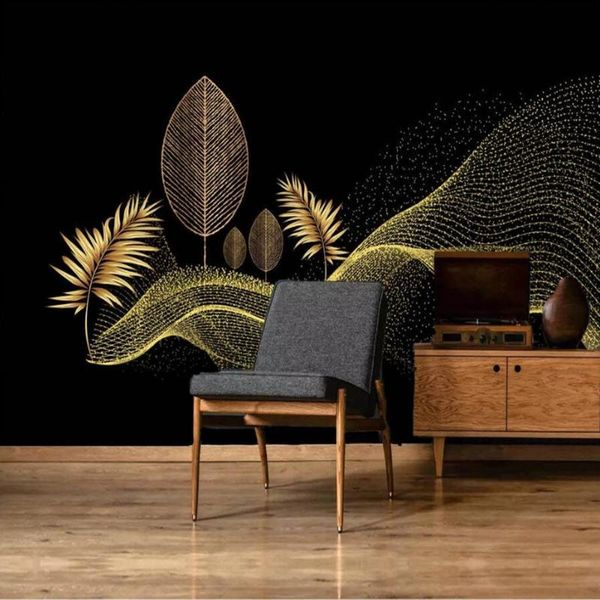 wallpapers milofi custom large mural wallpaper 3d creative light luxury golden leaf line stereo background
wallpapers milofi custom large mural wallpaper 3d creative light luxury golden leaf line stereo background