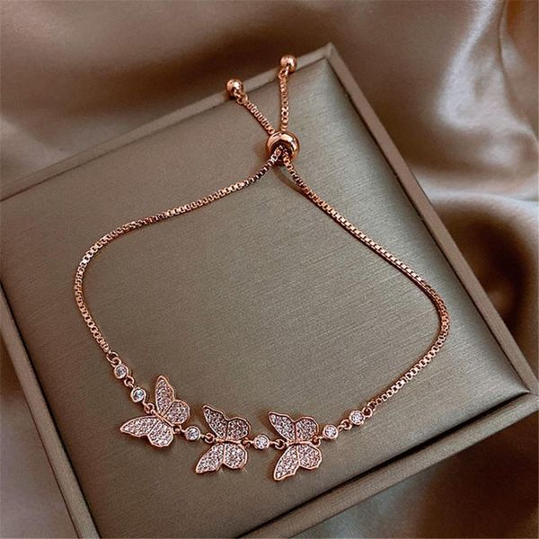 charm bracelets fashion alloy rhinestone bracelet women lovely animal butterfly strand bangles boho jewelry accessories, Golden;silver
charm bracelets fashion alloy rhinestone bracelet women lovely animal butterfly strand bangles boho jewelry accessories, Golden;silver