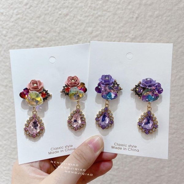 dangle & chandelier mengjiqiao elegant korean luxury flower heart crystal drop earrings for women ladies waterdrop pendientes party jewelry, Silver
dangle & chandelier mengjiqiao elegant korean luxury flower heart crystal drop earrings for women ladies waterdrop pendientes party jewelry, Silver