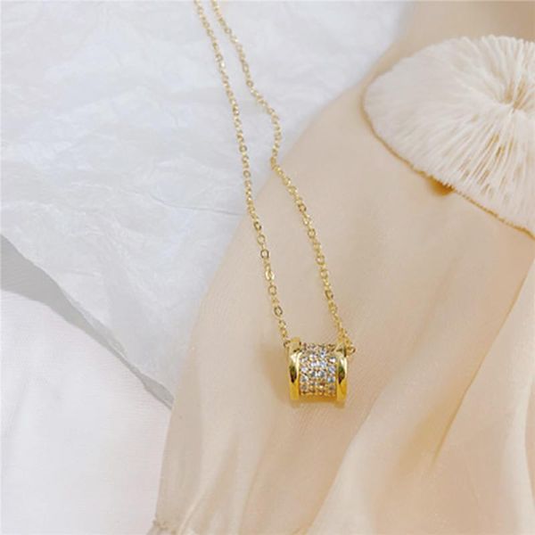 14k real gold colorful rainbow zircon necklace for lady charm creative clavicle temperament colar bijoux pendant jewelry gifts chains, Silver
14k real gold colorful rainbow zircon necklace for lady charm creative clavicle temperament colar bijoux pendant jewelry gifts chains, Silver