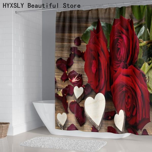 shower curtains red rose floral curtain 3d print bathroom decoration polyester waterproof fabric bath cover set with hooks
shower curtains red rose floral curtain 3d print bathroom decoration polyester waterproof fabric bath cover set with hooks