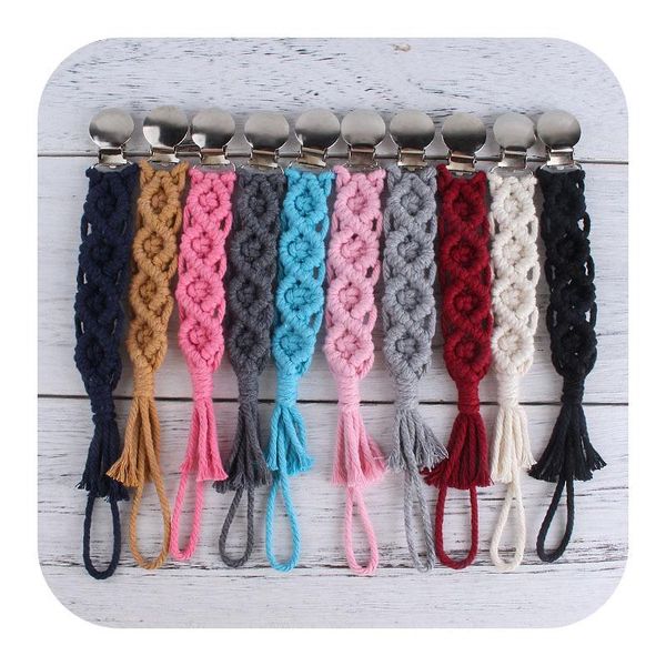 pacifiers# crochet pacifier clip chain woven cotton rope bpa-anti-lost baby clips for kids teething soother
pacifiers# crochet pacifier clip chain woven cotton rope bpa-anti-lost baby clips for kids teething soother
