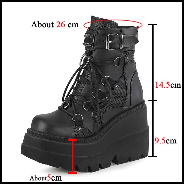 2022 platform designer goth cool motorcyle women boots punk street zipper elastic band black ladies shoes
2022 platform designer goth cool motorcyle women boots punk street zipper elastic band black ladies shoes