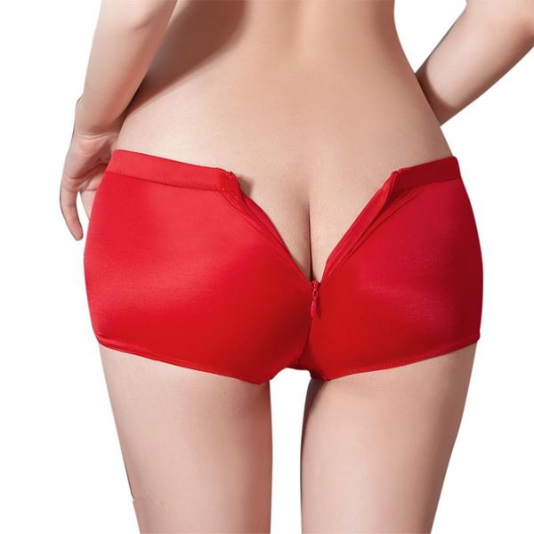 women's shorts high elastic low waist see through glossy women zipper panties ladies porno lingerie cut underwear, White;black
women's shorts high elastic low waist see through glossy women zipper panties ladies porno lingerie cut underwear, White;black