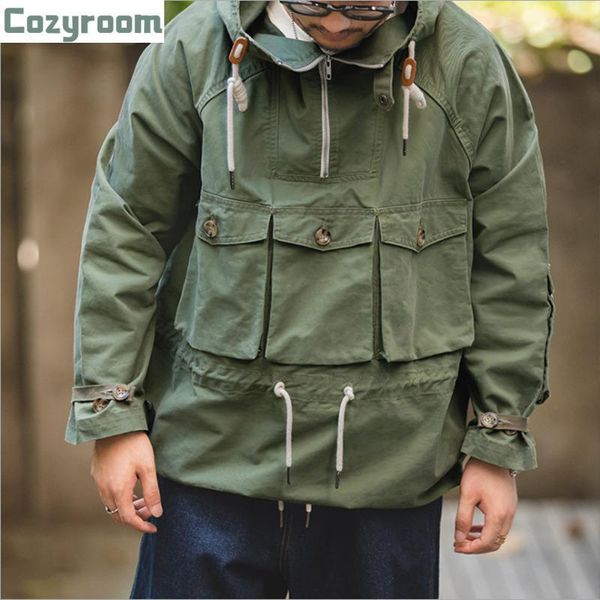 men's jackets tooling japanese vintage snow mountain outdoor hoodie overcoming multi-pocket orange waist coat head male 3bqf, Black;brown
men's jackets tooling japanese vintage snow mountain outdoor hoodie overcoming multi-pocket orange waist coat head male 3bqf, Black;brown