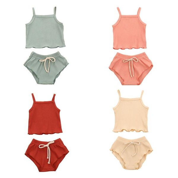 clothing sets infant baby girl sleeveless sling solid rompershorts/skirt outfit summer casual clothes set wear, White
clothing sets infant baby girl sleeveless sling solid rompershorts/skirt outfit summer casual clothes set wear, White