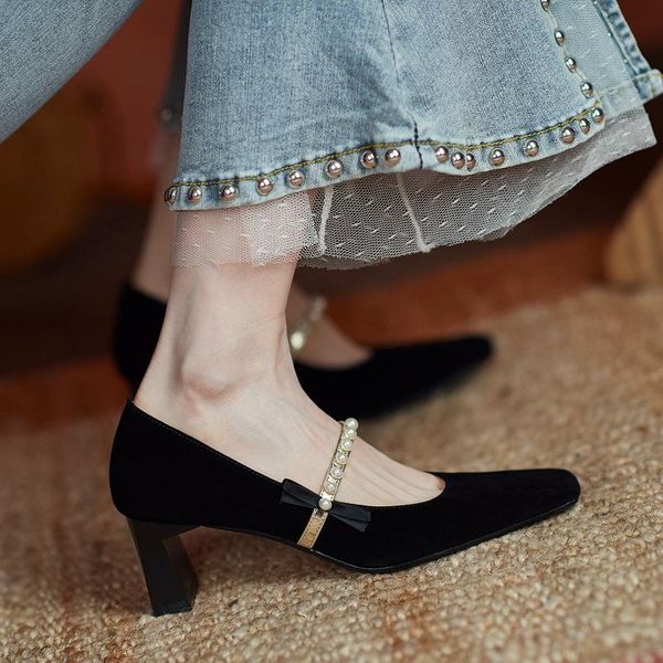 dress shoes low heel shoe low-heeled straps pu fabric rubber basic hoof buckle women's with heels, Black
dress shoes low heel shoe low-heeled straps pu fabric rubber basic hoof buckle women's with heels, Black