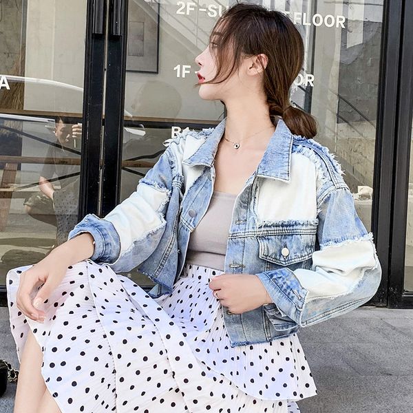 jacket brand designer torn fashion denim jackets 2021 vintage streetwear coats t154, Black;brown
jacket brand designer torn fashion denim jackets 2021 vintage streetwear coats t154, Black;brown