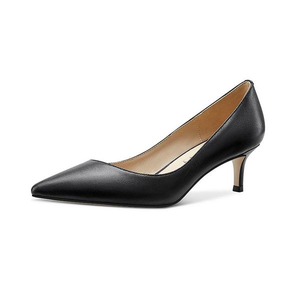 dress shoes dearonly medium high heel pointed toe classic lady office women pumps, Black
dress shoes dearonly medium high heel pointed toe classic lady office women pumps, Black