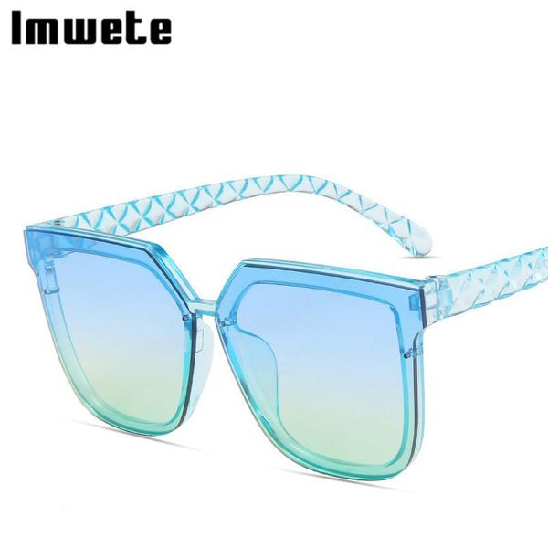 sunglasses imwete trend gradient square women men colored beach spectacles uv400 mirror twisted frames outdoors shade glasses, White;black
sunglasses imwete trend gradient square women men colored beach spectacles uv400 mirror twisted frames outdoors shade glasses, White;black