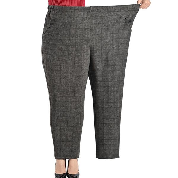 women's pants & capris plus size 8xl spring fall middle aged women trousers stretch high waist casual straight female summer nine point, Black;white
women's pants & capris plus size 8xl spring fall middle aged women trousers stretch high waist casual straight female summer nine point, Black;white