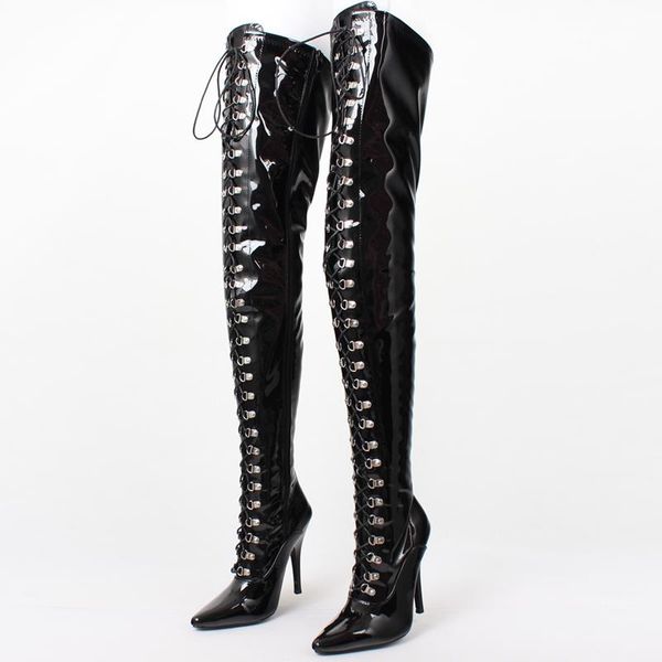 boots 4.72in high height party pointed toe stiletto heel over-the-knee us size 6-13 no.743-1, Black
boots 4.72in high height party pointed toe stiletto heel over-the-knee us size 6-13 no.743-1, Black