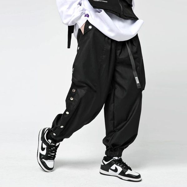 mulit silver buckle cargo joggers pants belt pocket harem streetweat men hip hop casual harajuku baggy trousers men's, Black
mulit silver buckle cargo joggers pants belt pocket harem streetweat men hip hop casual harajuku baggy trousers men's, Black