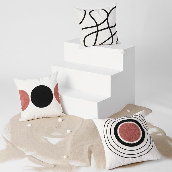 pillow case nordic soft embroidery decorative pillowcase geometric cushion cover home office aesthetic room decor 45x45cm
pillow case nordic soft embroidery decorative pillowcase geometric cushion cover home office aesthetic room decor 45x45cm