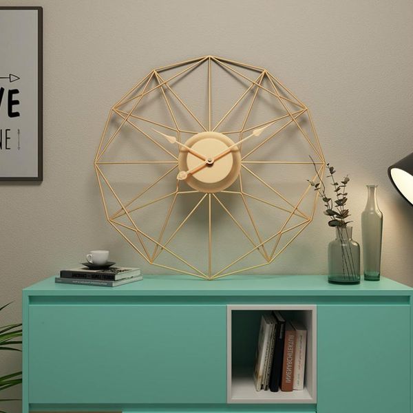 wall clocks 50cm nordic art clock living room decoration modern design minimalist metal creative household watch
wall clocks 50cm nordic art clock living room decoration modern design minimalist metal creative household watch