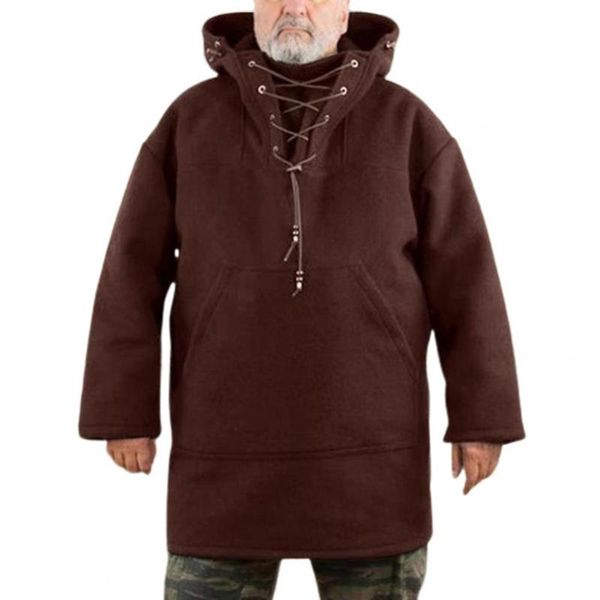 men's hoodies & sweatshirts solid color front pockets pullover hoodie stylish skin-friendly woolen lace up hooded men sweatshirt cospla, Black
men's hoodies & sweatshirts solid color front pockets pullover hoodie stylish skin-friendly woolen lace up hooded men sweatshirt cospla, Black
